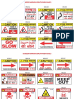 Safety Signages Catalogue