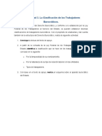 S1. Actividad 2. La Clasificación de Los Trabajadores Burocráticos