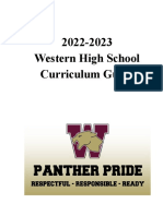 2022-2023 Curriculum Guide