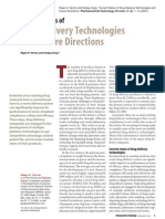 Drug Delivery Technologies and Future Directions