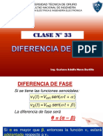 Clase #33 Diferencia de Fase