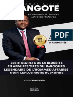 Aliko Dangote Les 21 Secrets de - Achille Wealth PHD