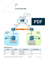 Lab - Implement Site To Site Ipsec Vpns