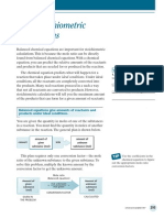 Ideal Stoichiometric Calculations: Section 9.2