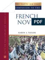 Facts On File Companion To The French Novel