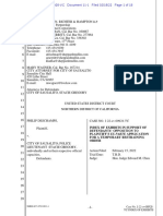 Gregory Response Exhibits Deschamps V City of Sausalito Et Al Candce-22-00928 0011.1