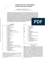 Critical Design Issues For Hypersonic Missile (2001)