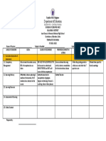 Department of Education: Template For Smea SY 2021-2022