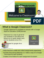 Google Classroom PPT For Teachers