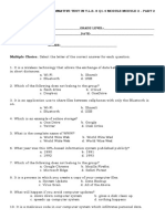 Summative Test in Tle Q1-4M2P2