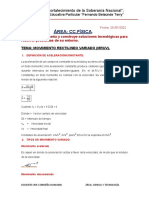 4 y 5to Año-Cc - Físicas - Movimiento Rectilineo Variado (Mruv) .