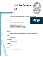 Calidad (Servicio Aire Acondicionado)