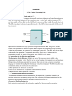 The Central Processing Unit 3.1 Computer Arithmetic 3.1.1 The Arithmetic and Logic Unit (ALU)