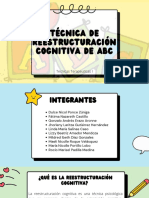 Tecnica de Reestructuracion Cognitiva de Abc 2