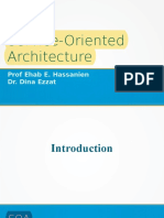 Service-Oriented Architecture: Prof Ehab E. Hassanien Dr. Dina Ezzat