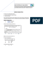 Diseño Hidraulico Tanque Septico y Zanja Sistema #01