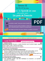 ??32 Semana Aprende en Casa 2do Preescolar??