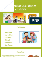 Cualidades Cristianas