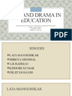 Art and Drama in Education