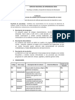 Evidencia - Identificación - Proceso - Software