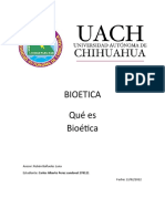 Que Es La Bioetica