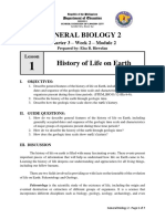 General-Biology-2 Q3 W2 M2 LDS History-Of-Life-On-Earth RTP