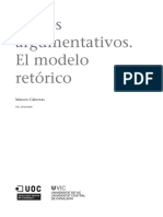 Textos Argumentativos, El Modelo Retorico