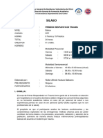 041 Silabo Curso Primera Respuesta en Trauma PRT