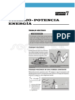 Trabajo - Potencia Energía: Capítulo