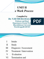 Social Case Work Practice or Working With Individuals UNIT II