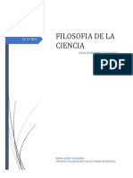 Filosofia de La Ciencia