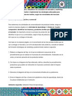 Evidencia Diagrama de Flujo Definir Proceso Productivo y Comercial