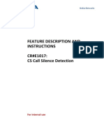 Internal - FAI CS Call Silence Detection