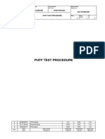 STDE-PRD-009 - R0 (Puff Test)