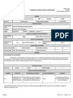 Informe de Inspección de Ascensores: Código: F02-I01 Versión: 7 Fecha de Aprobación: 2020-12-19