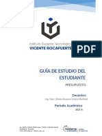 Guia de Estudio Unidad 2 Presupuesto