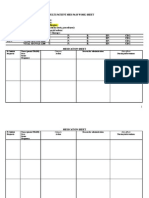 Multi-Patient Med Pass Worksheet Days