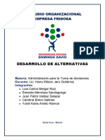 Desarrollo de Alternativas