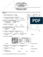 SUMMATIVE TEST 1 (Quarter 3 Science 7) A4 SIZE