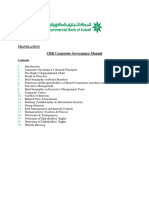 CBK Corporate Governance Manual