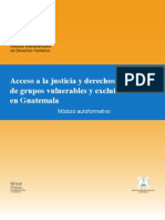 Acceso A La Justicia GUATEMALA