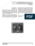 Description: Quick Start Guide For Demonstration Circuit 575 LTC2410