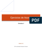 Ejercicios de Access