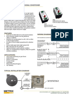 Datasheet: 5535/5545 Accelerometer Signal Conditioner