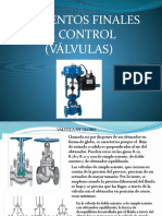 Elementos Finales de Control Actividad en Clase