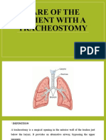 Care of The Patient With A Tracheostomy