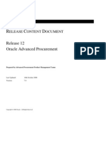 r12 Adv Procurement RCD