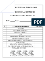 Caderneta Planejamento CMT Pa