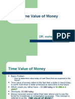 Time Value of Money: DR. Mohamed Sameh