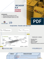 Proyecto de Secador Solar Agricola